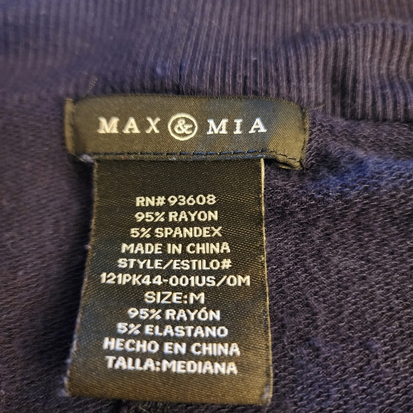 Women's Purple Cardigan - Picture 3 of 3